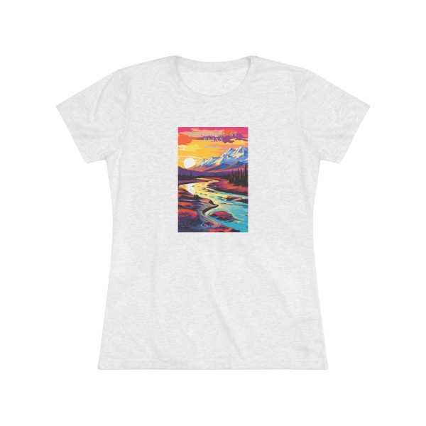 Wrangell St. Elias National Park Women s Triblend Tee Hot on Sale