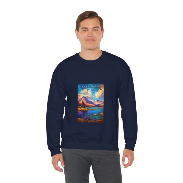 Great Basin National Park - Pop Art Inspired Crewneck Sweatshirt For Sale - Image 2