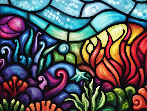 Abstract Coral Reefs Hot on Sale - Image 2