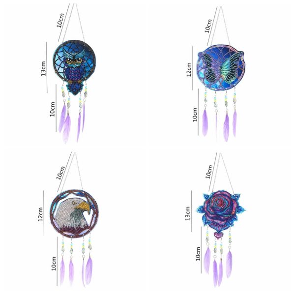 Dream Catcher Diamond Painting Wind Chime on Sale - Image 5