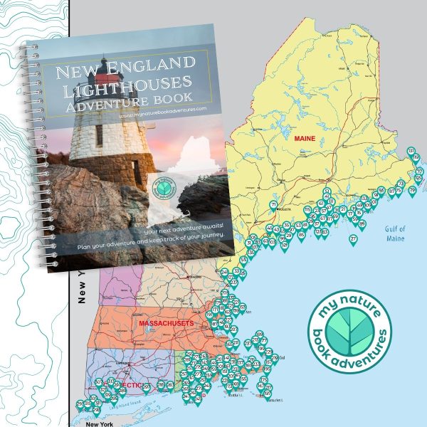 New England Lighthouses - Adventure Planning Journal For Cheap - Image 2