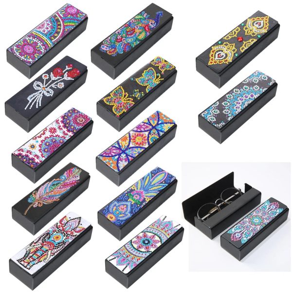DIY Diamond Painting Glasses Storage Box Sale - Image 2