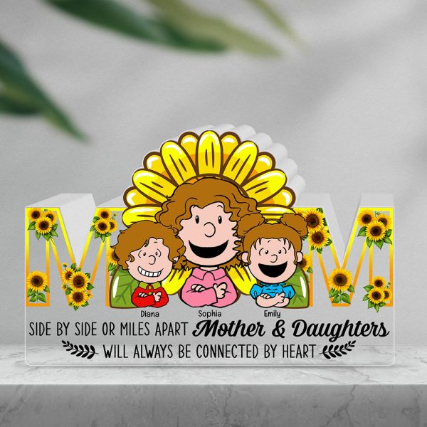 Personalized Gifts For Mom Shaped Acrylic Plaque Sunflower 02xqqn231224hh Hot on Sale